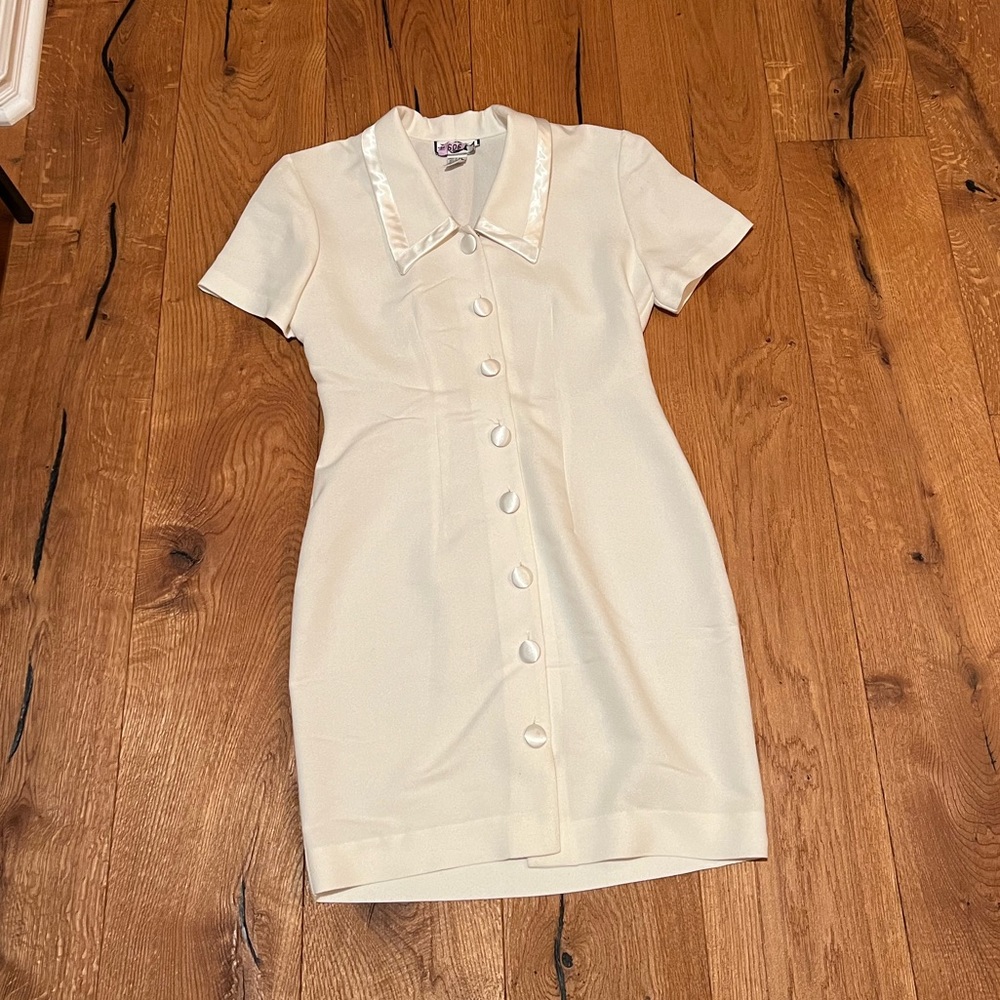 vintage 1950s style suit dress